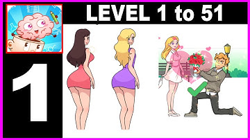 Brain Ace level 1 to 50 - Gameplay Walkthrough Part 1 all Solution Android IOS PC
