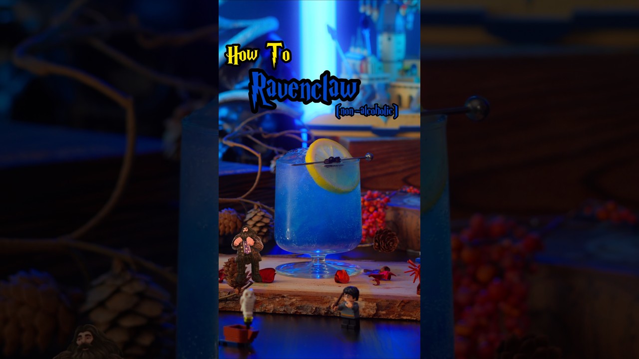 How To Make The Ravenclaw | Non-Alcoholic Harry Potter Drink | 