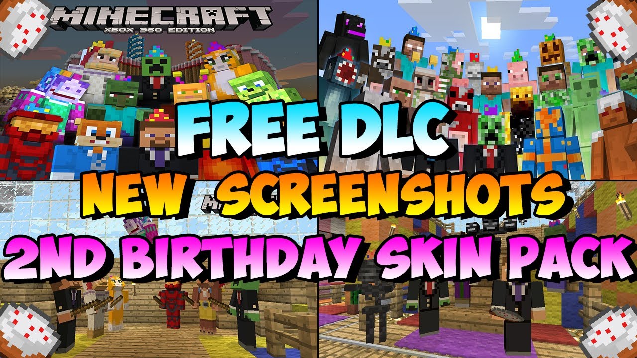 Celebrate Minecraft: Xbox 360 Edition's birthday with some free skins