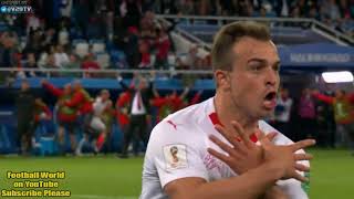 Xherdan Shaqiri vs Serbia