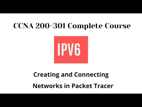 IPv6  Creating and connecting two networks – Simple networking project in Packet Tracer