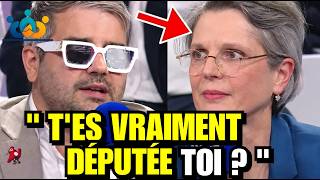A citizen destroys Sandrine Rousseau, she didn't see it coming, the scene is mind-blowing!
