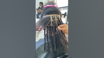 Invisible locs tutorial. #invisiblelocs #locshairstyles #twisthairstyle #blackgirlhairstyles
