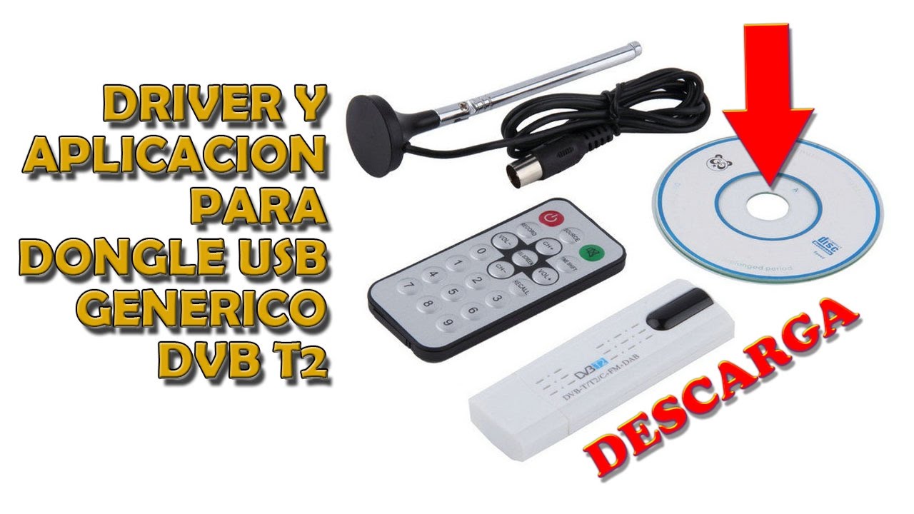 ✓Driver y aplicación 📀 para dongle USB TDT DVB T2 Astrometa Tv HD GRATIS 