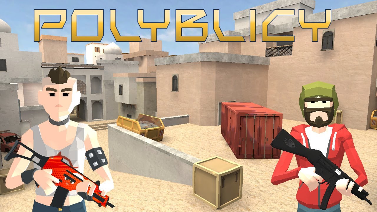 POLYBLICY - First person shooter browser game