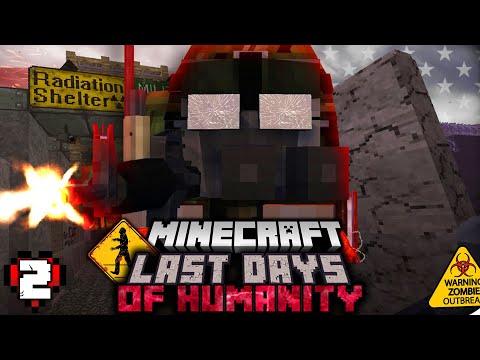 MINECRAFT LAST DAYS OF HUMANITY SIÊU KHÓ TẬP 2: THÀNH PHỐ ZOMBIE😱❗