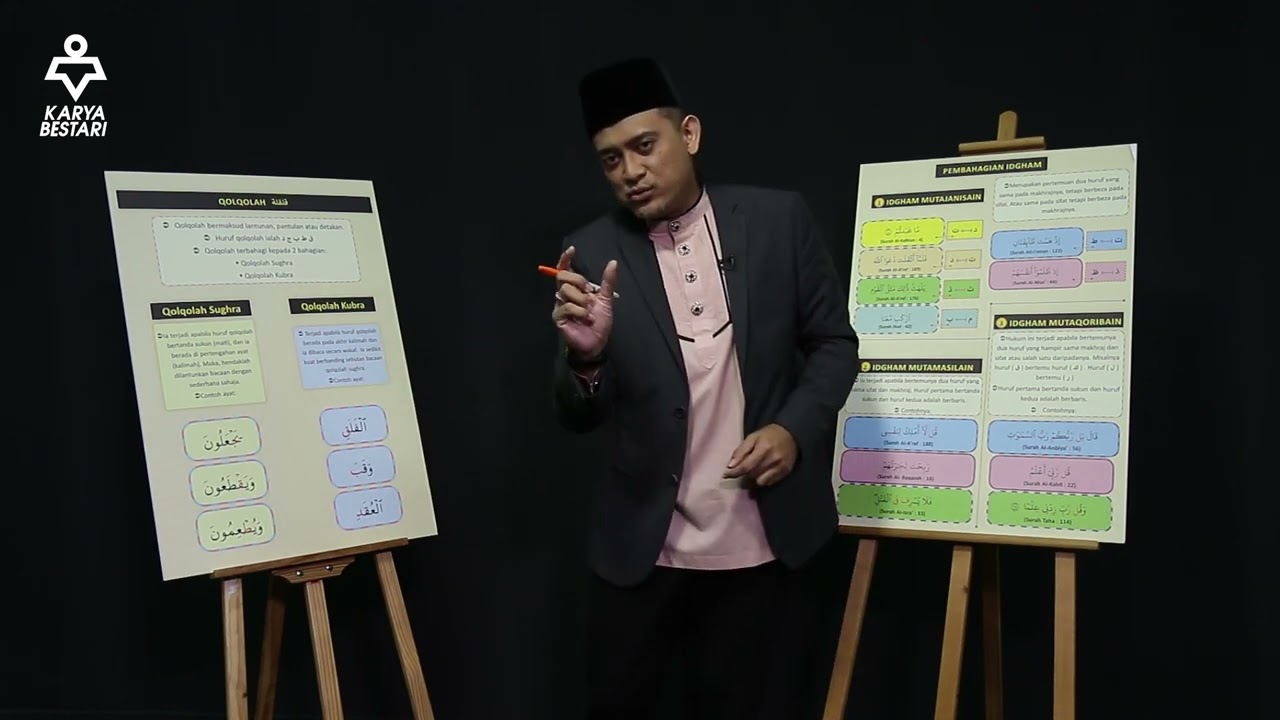 (Mantap Tajwid) Qalqalah Sughra, Wusta dan Kubra (Halaman 74-75) oleh Ustaz Ahmad Tarmizi Abd Rahman