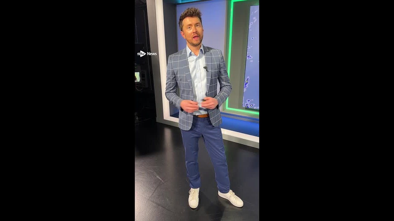 Major roads flooded as heavy rain hits Scotland.