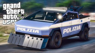 IL CYBERTRUCK DELLA POLIZIA! - GTA 5 LSPDFR POLIZIA ITA ‍️