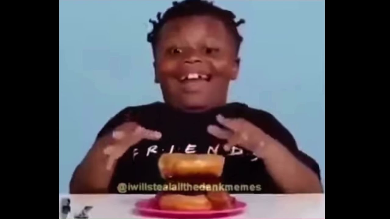 Kid laughs at burger YouTube