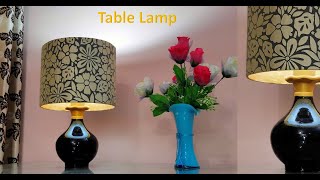 Modular Table Lamp DIY By CRAZY ART 4U