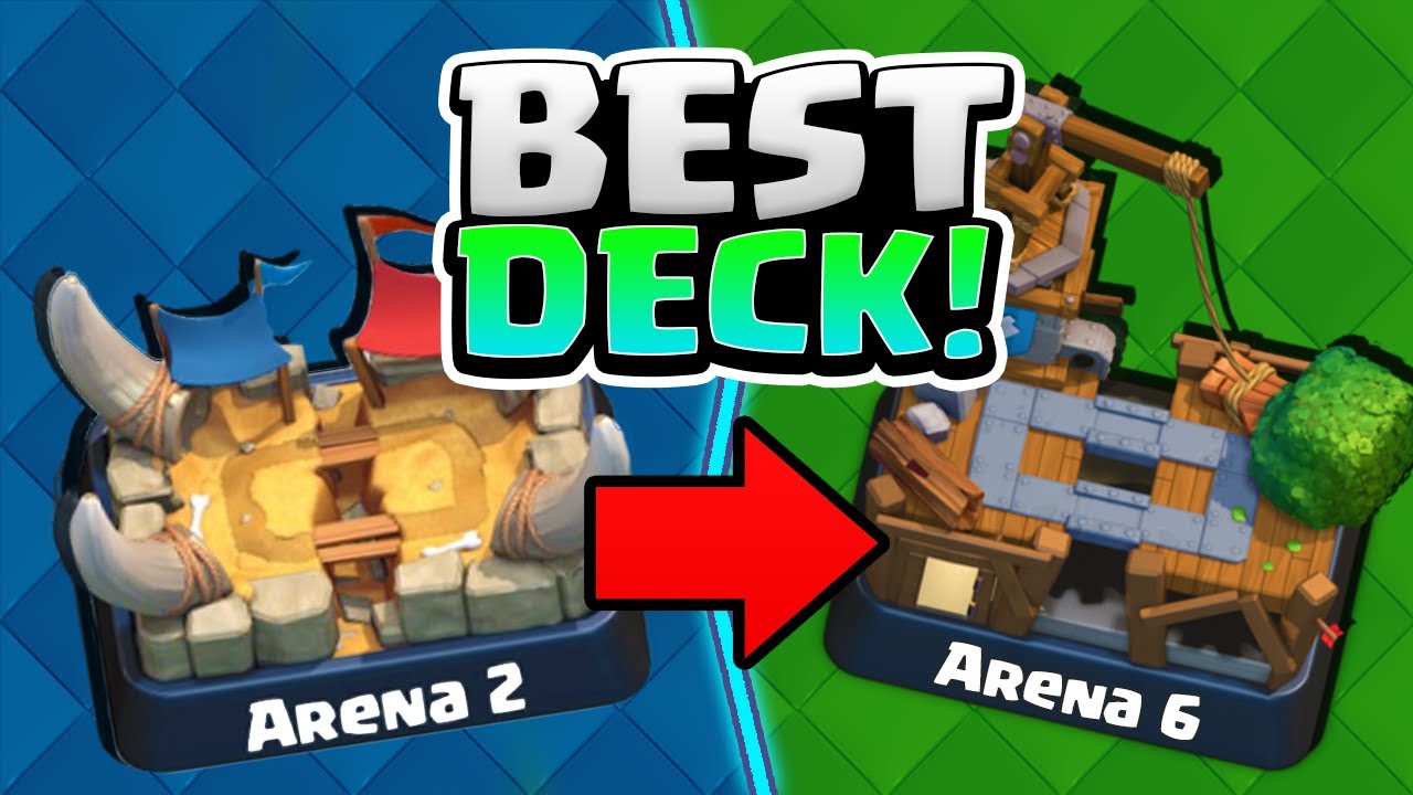 BEST DECK for Arena 2-6 in Clash Royale (2020) - YouTube.