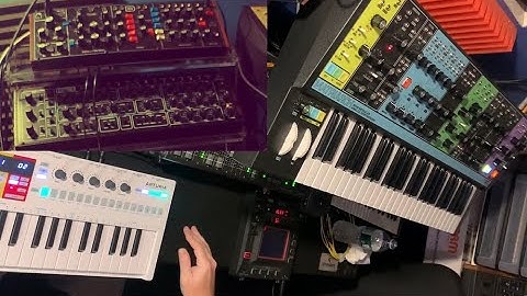 Synth Jam Featuring Moog Matriarch, Korg Volca Sample, Roland SH01A, Behringer D & Pro 1-Empty Clubs