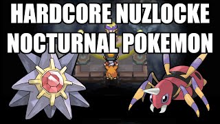 Pokémon HeartGold Hardcore Nuzlocke - Nocturnal Pokémon Only! (No items, No overleveling)