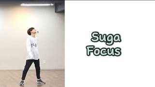 Mirrored Bts - Im Fine Dance Practicesuga Focus