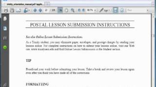 Trinity Orientation Manual