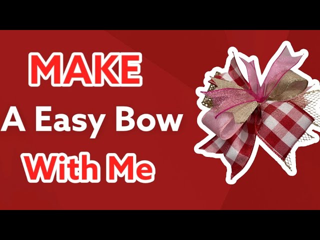 How to Make A Simple Bow - Make Cute Ribbon Bows – Nbeads