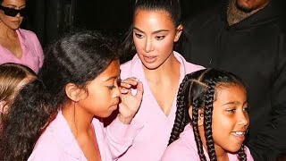 Kim Kardashian throws a sleepover party for her daughter North West