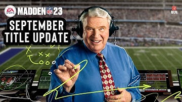 Did EA Just Patch The Loop Blitz? Madden 23 September Patch