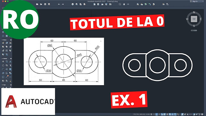 AutoCAD 2021 - Totul de la 0 - În limba română - YouTube