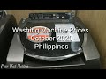 WASHING MACHINE PRICES | SM CITY BACOOR | OCTOBER 2020 | PHILIPPINES