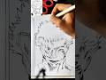 Drawing Ryomen Sukuna Step by Step drawing 🔥#jujutsukaisen #sukuna #drawing