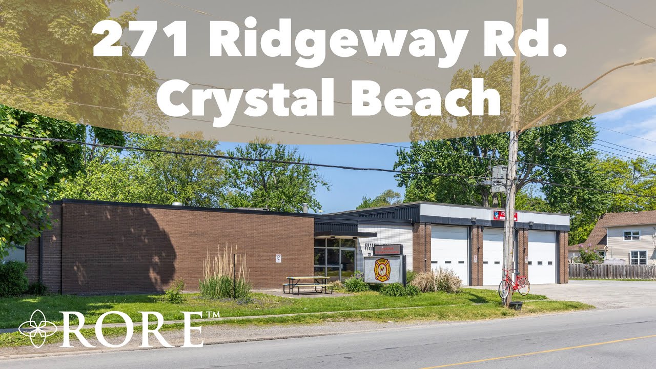 271 Ridgeway Rd. Crystal Beach ON by Brent King YouTube