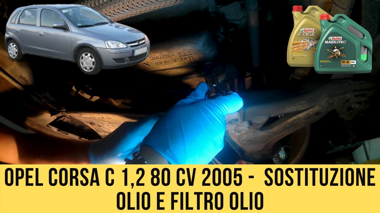 olio opel corsa 1.2 benzina