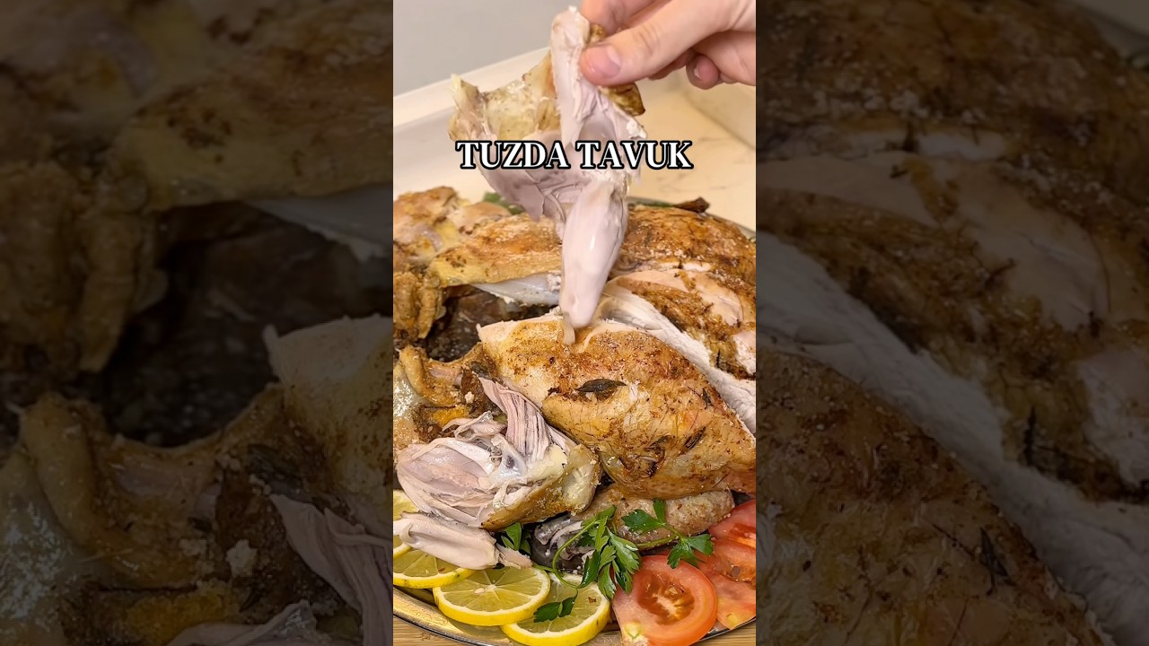 Tuzda tavuk👍#tavuk #tavukluyemekler #pratiktarifler #pratikyemektarifleri #keşfet #reklamdeğil