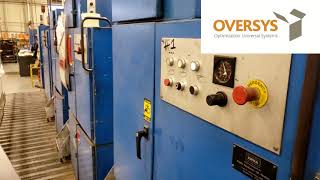  Oversys U52321119 Emba 290 3 Color Top Print Flexo Folder Gluer