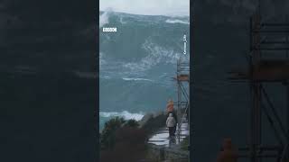 These waves are huge! They were seen piling into Cape Cornwall #BBCSpotlight screenshot 3