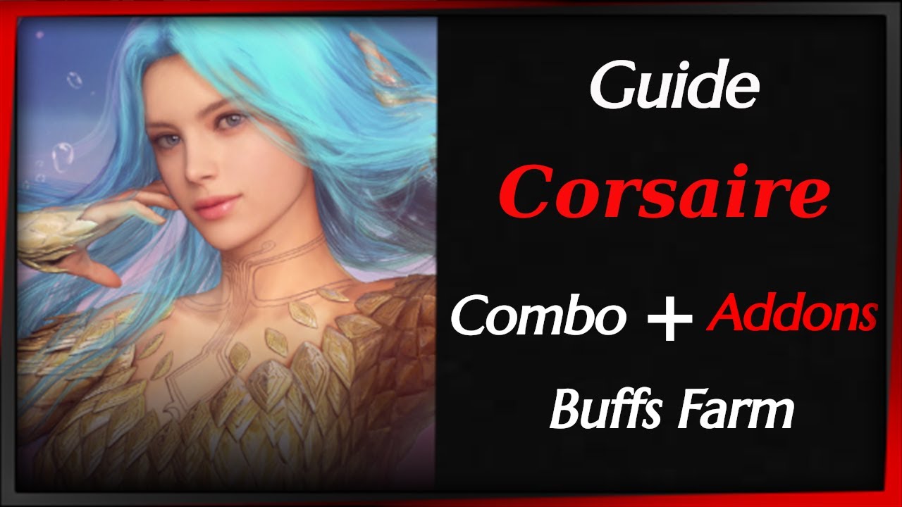 Guide Corsaire Combo , Addons et Buffs Farm - YouTube