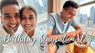 BIRTHDAY STAYCATION VLOG | SHERATON HOTEL GUANGZHOU | CHINA