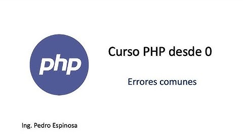 Errores comunes en php