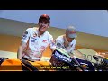 MotoGP Marquez & Pedrosa with winning Repsol Honda motorbikes