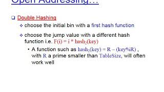 Double hashing techniqe  to  resolve collision with programming details well explained
