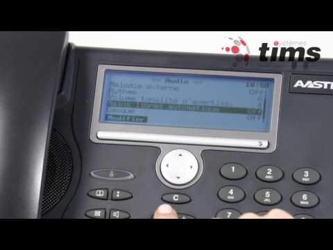 Mitel Aastra 5380/5370 - Paramètres