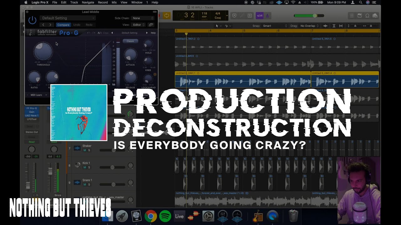 Nothing But Thieves :: Is Everybody Going Crazy? (Production Deconstruction)