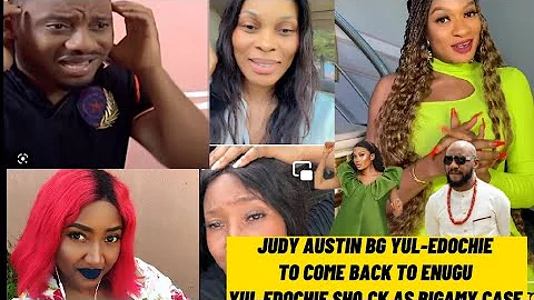JUDY AUSTIN IN SH.OCK AS YUL-EDOCHIE REFUSE TO GO  VISIT HER IN ENUGU& #mayyuledochie fans tell Yul