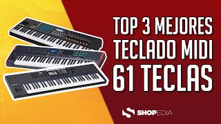 🏆 TOP 3 MEJORES TECLADOS MIDI 61 TECLAS 2023 ( COMPARACIÓN Y ANÁLISIS )