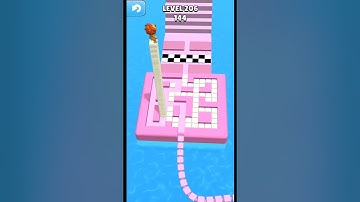 stacky Dash game 🎮 |level 206 👍😱 #stackydash #games #youtubeshorts #shorts @Raj_Vlogs91