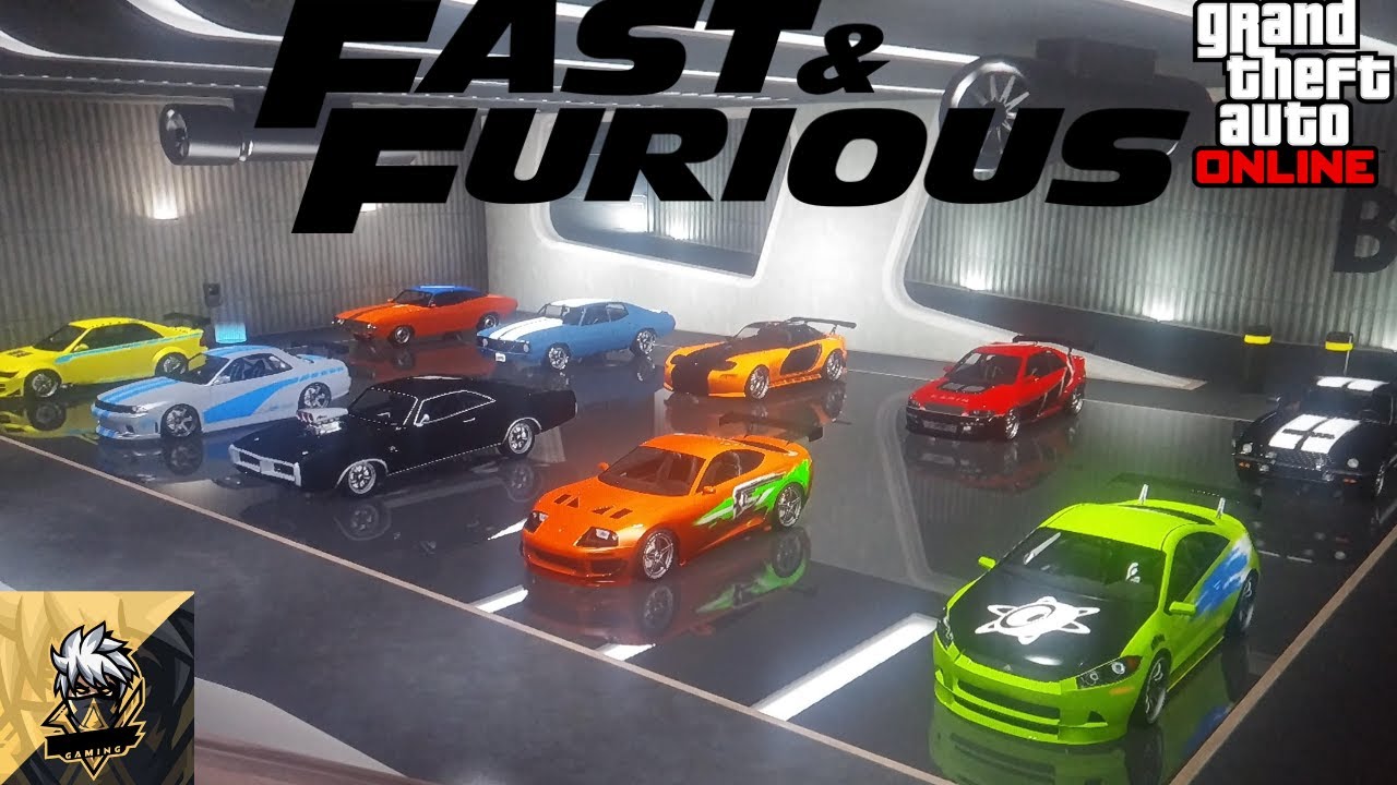GTA 5 Online My Fast And Furious Car Collection So Far YouTube 