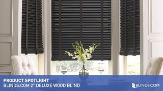 Blinds com 2 Deluxe Wood Blinds