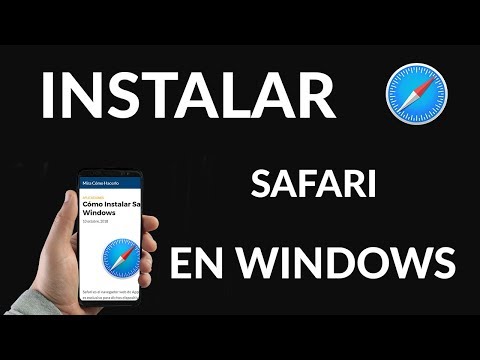 Cómo Instalar Safari en Windows