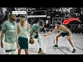 Ref:NW3uyw2MdrI Kevin durant &amp; chet holmgren go at each other in intense private nba runs!