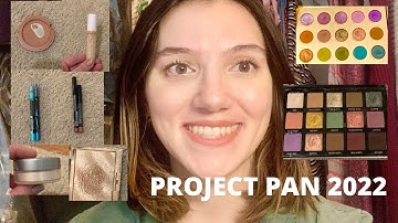 Project Pan 2022 Intro | Makeup I Want To Use Up In 2022