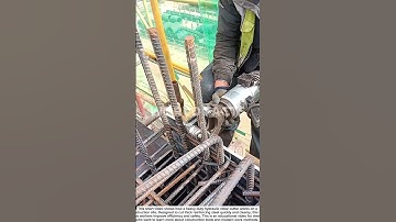 Heavy-Duty Rebar Cutter in Action!
