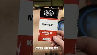 Honda Fit AC compressor bypass belt #hondafit #firstgen #2007 #bypass #belt #tip #repair #shorts