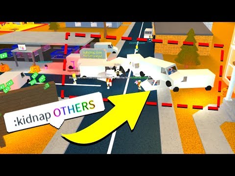 Kidnapping Everybody With Admin Commands Roblox Youtube - roblox kidnap hack