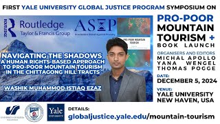 Washik Muhammod Istiaq Ezaz on A Human Rights-Based Approach to Pro-Poor Mountain Tourism
